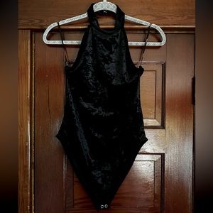Forever 21 velvet bodysuit, Size M